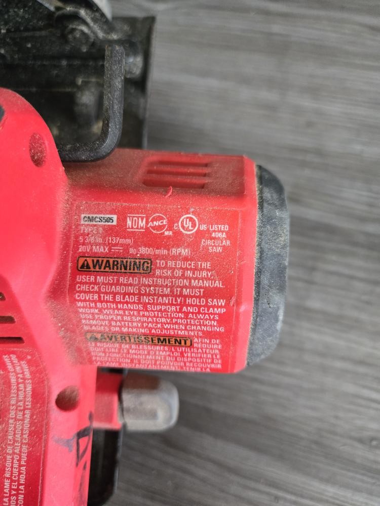 CRAFTSMAN CMCS505 (PSO036308)
