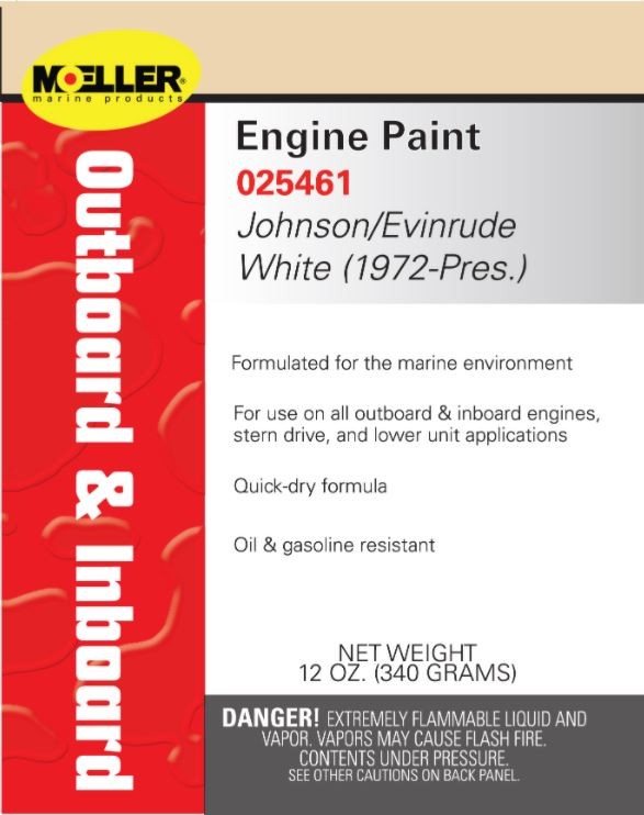 Moeller 025461 Engine Paint - White