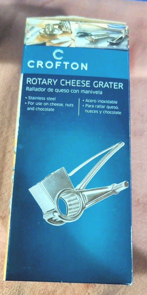 🧀 Crofton Rotary Cheese Grater – Open box 🧀