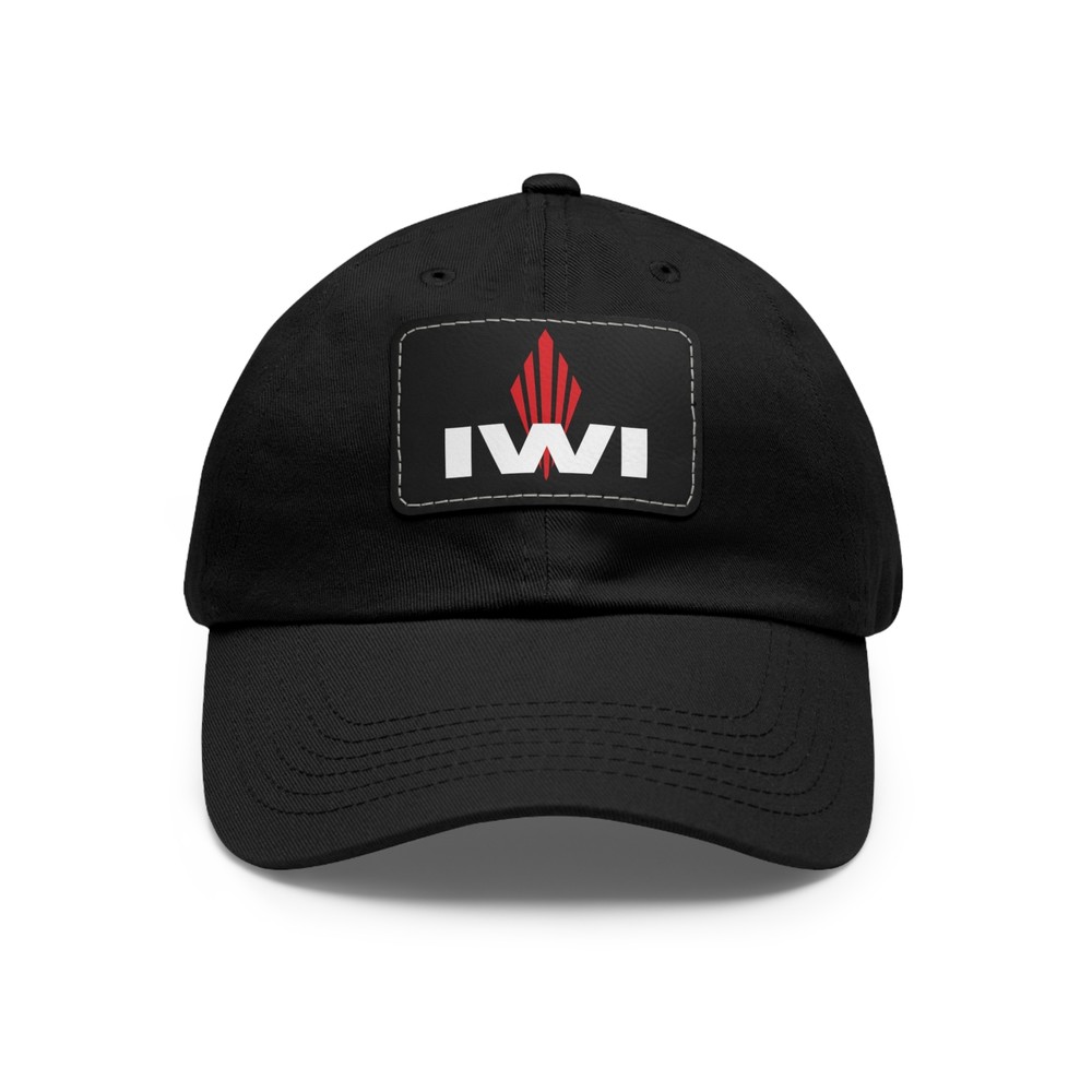 Eagle IWI-Inspired Jericho Desert Dad Hat w/ Leather Patch - Adjustable
