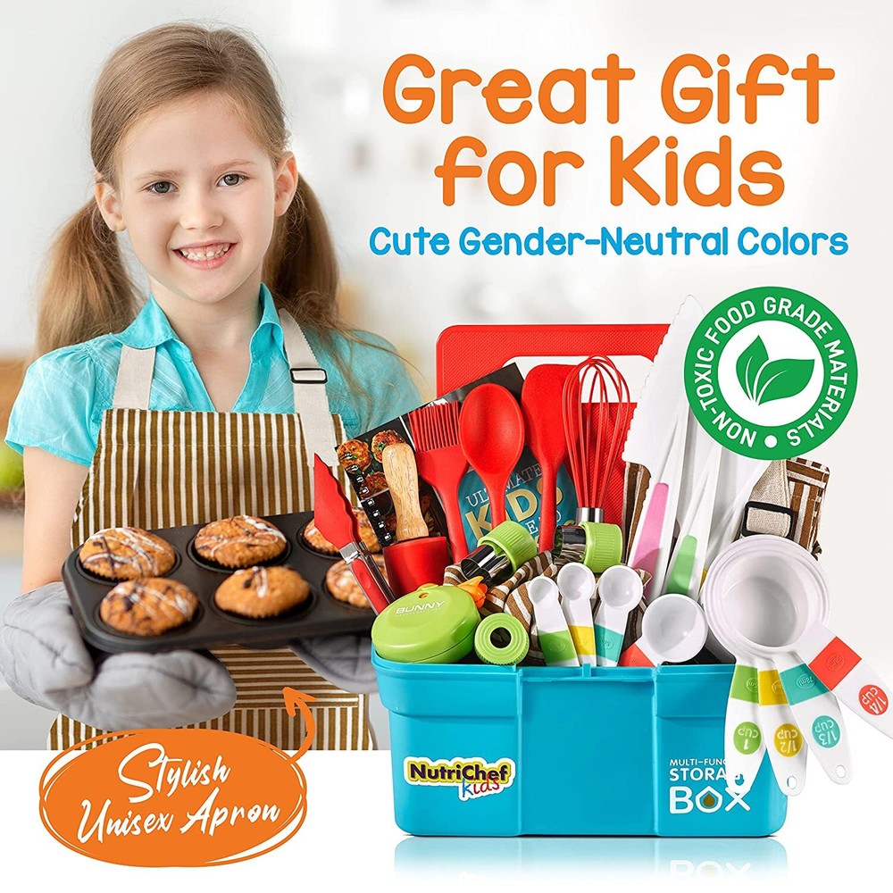 Nutrichef NCKIDCK25 Kids Cookware Kit