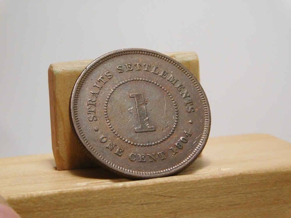 Straits Settlements, 1904, one cent, Edward VII