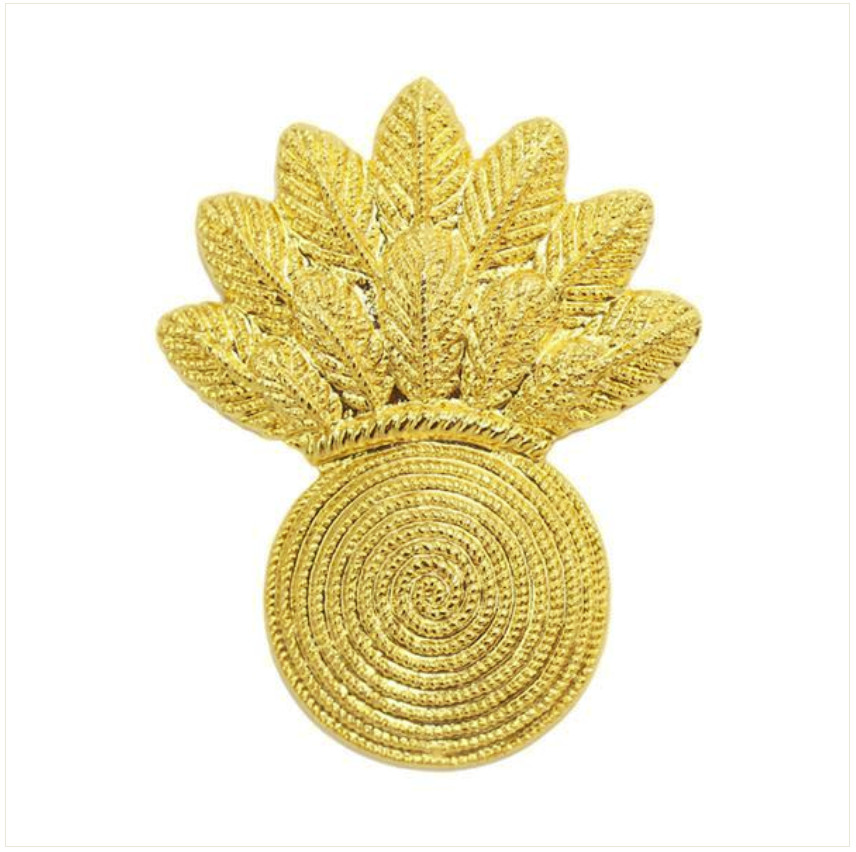 Vanguard MARINE CORPS COLLAR DEVICE: GUNNER - GOLD