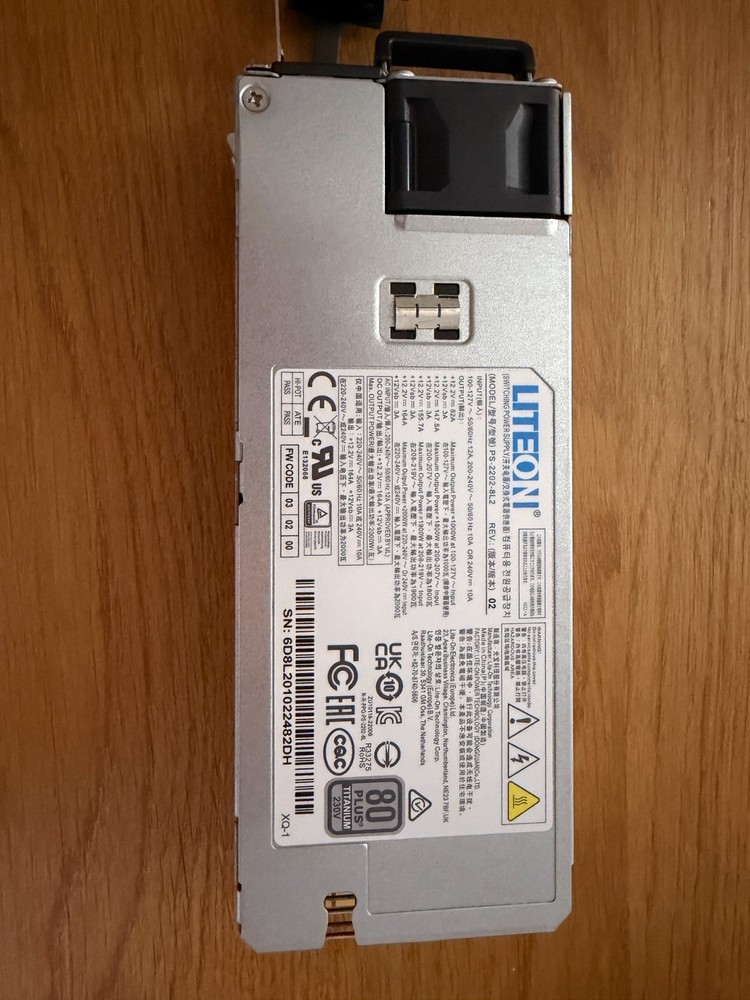 Liteon Power Supply 2000W CRPS PSU server