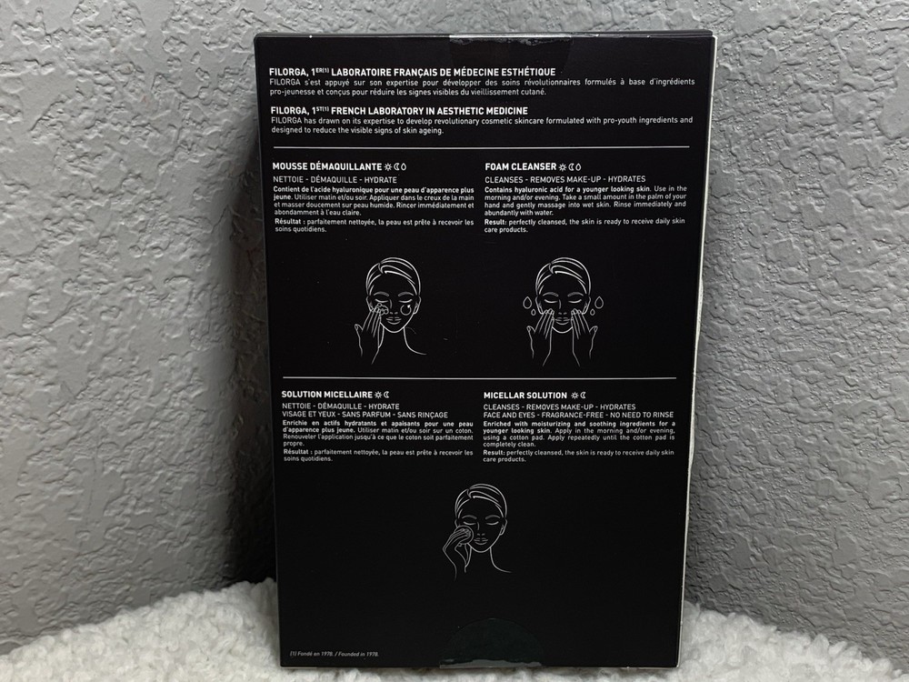 Filorga Laboratories - Make up remover duo Foam Cleanser & Micellar Solution