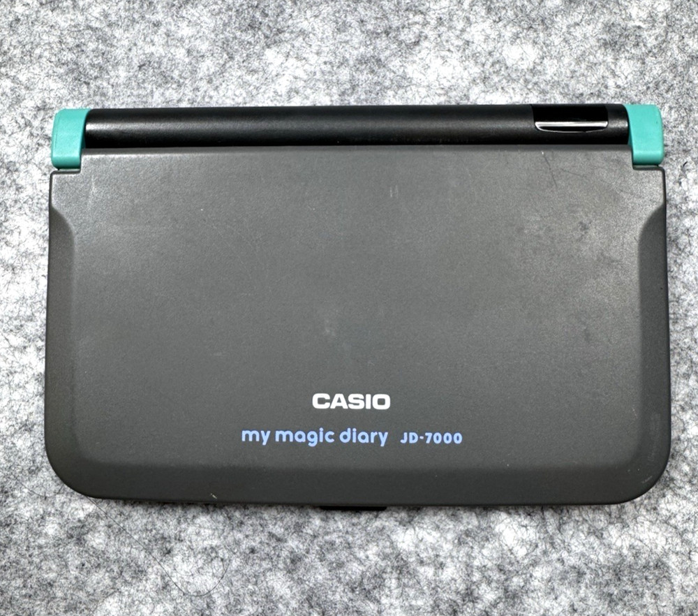 Vintage Casio My Magic Diary JD-7000 Tested/Works