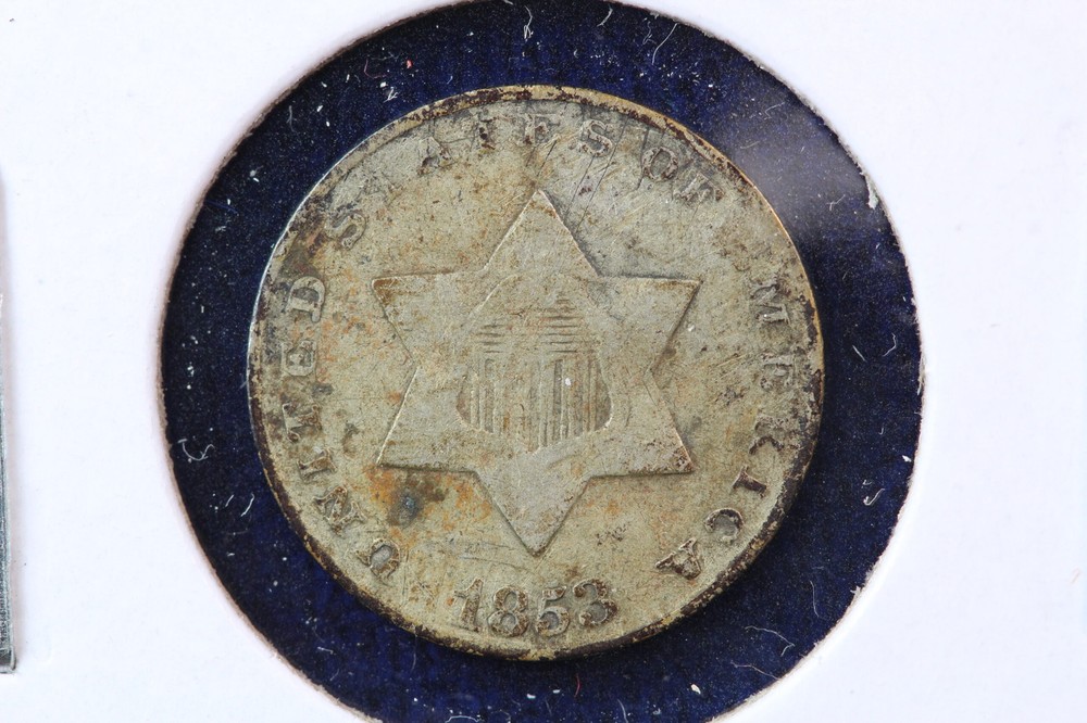 1852 Three Cent Silver (3CS) 4GTJ