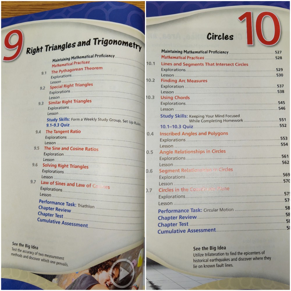 BIG IDEAS MATH Geometry: Common Core Student Edition 2015 9781608408399