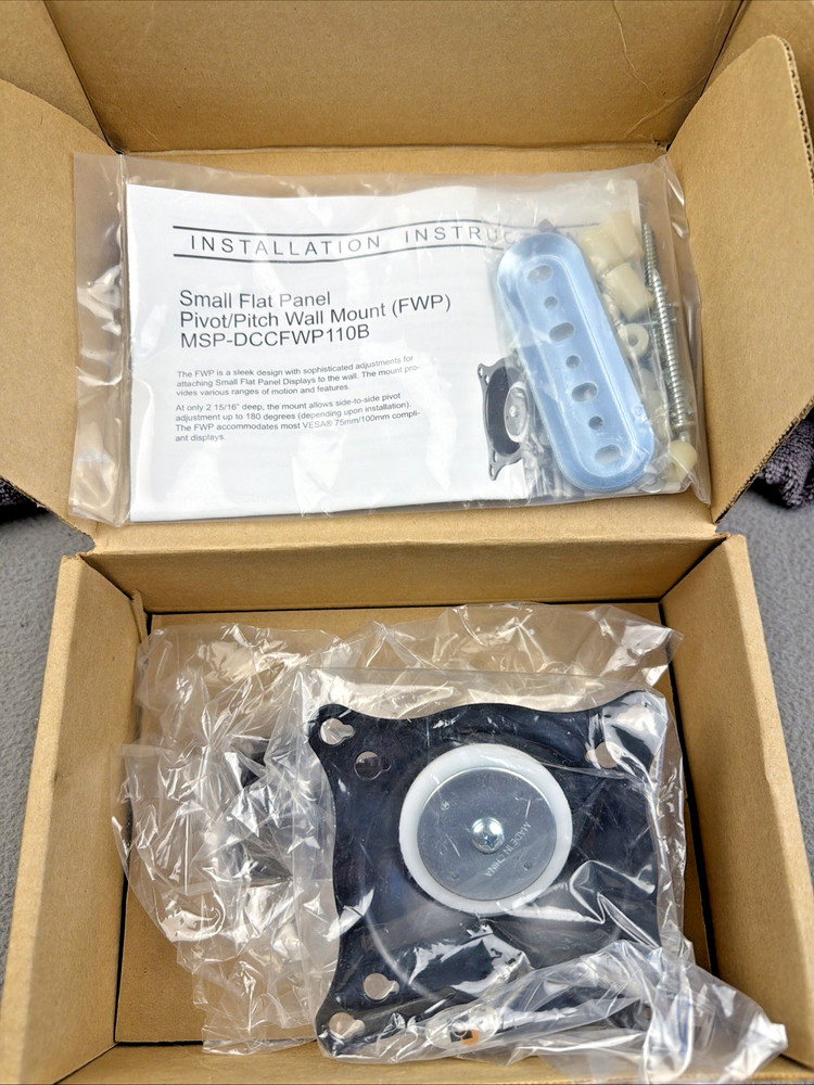 Chief Flat Panel Wall Mount Model MSP-DCCFWP110B NEW