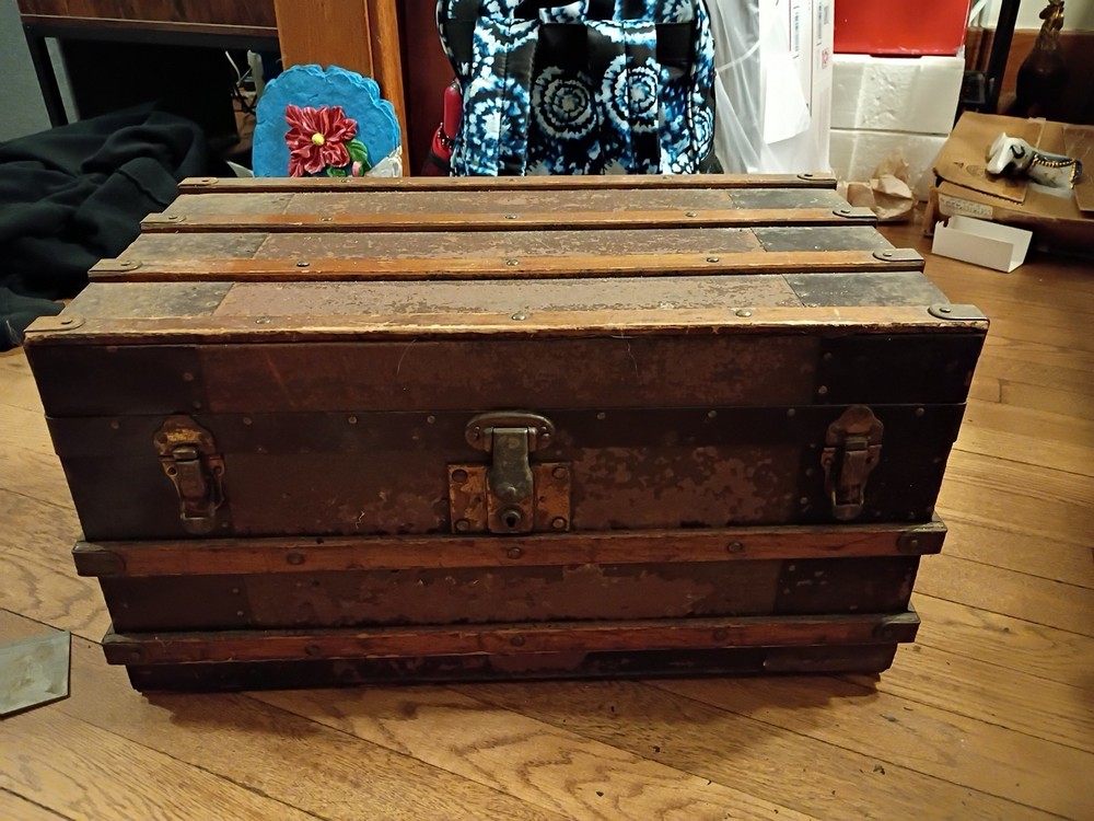Vintage Steampunk Trunk Small