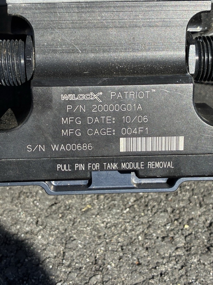 Wilcox Patriot 20000G01A Backpack System SCBA, PAPR Operator Service Pack System