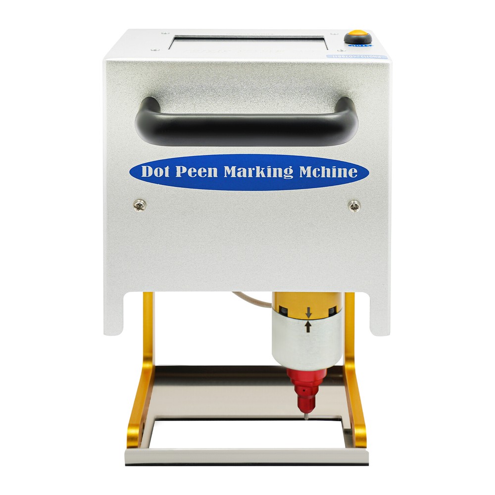 Electric Dot Peen Marking Machine VIN Code Number Engraving Touch Screen