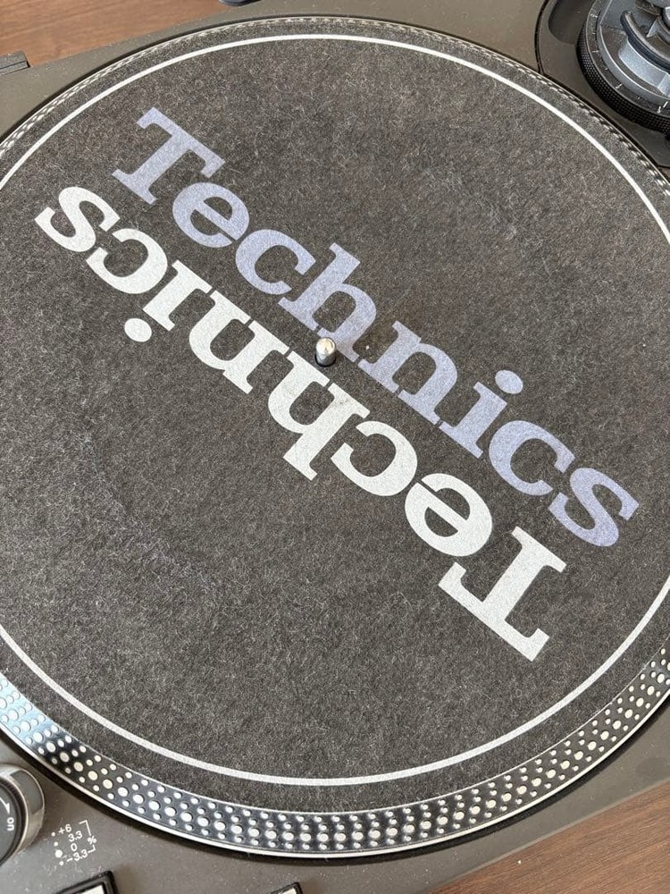 Technics SL-1200 Turntable DJ Turntable Quartz Direct Drive Black Tested Working
