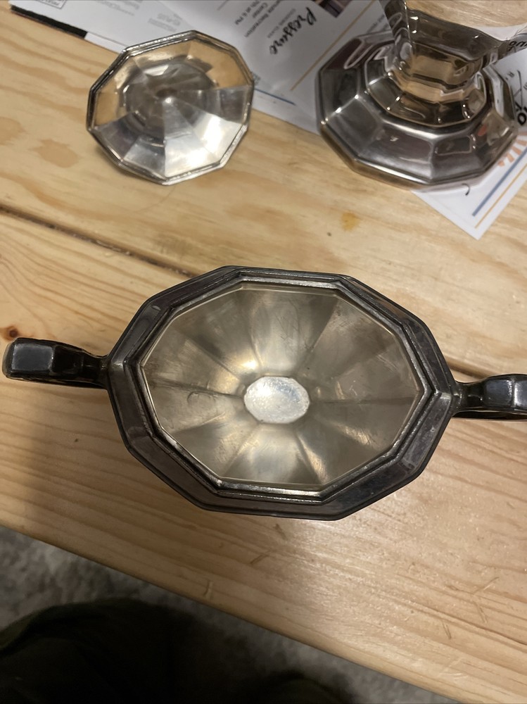 reed and barton silverplate tea set