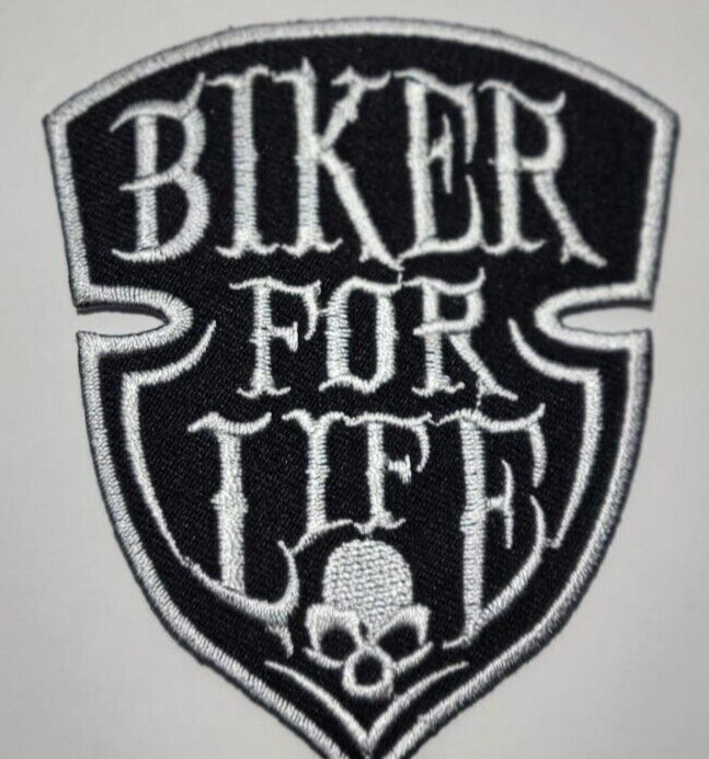 Biker For Life Patch