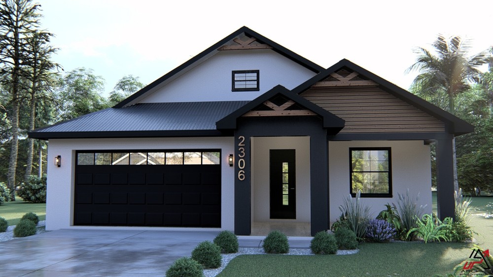 BLUEPRINTS GEORGIA HOUSE PLAN ARCHUP #119