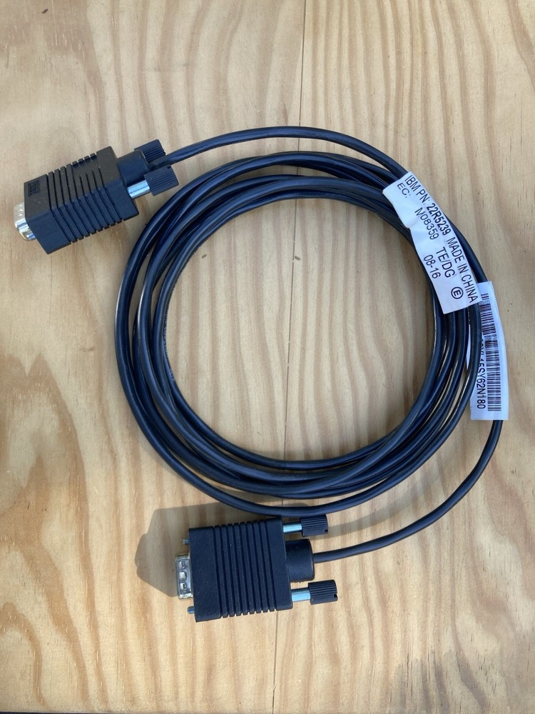 IBM 22R5239 Serial Console Cable RS232 Server Management Cable for IBM Systems