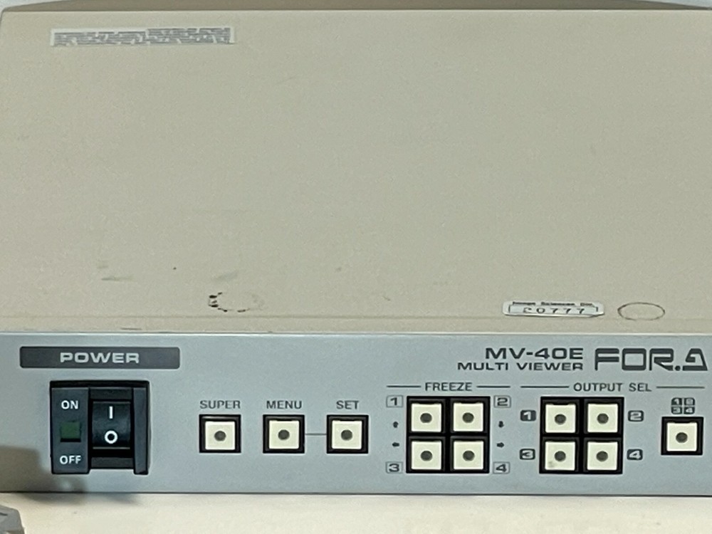 For.A MV-40E 4-Channel Multi-Viewer