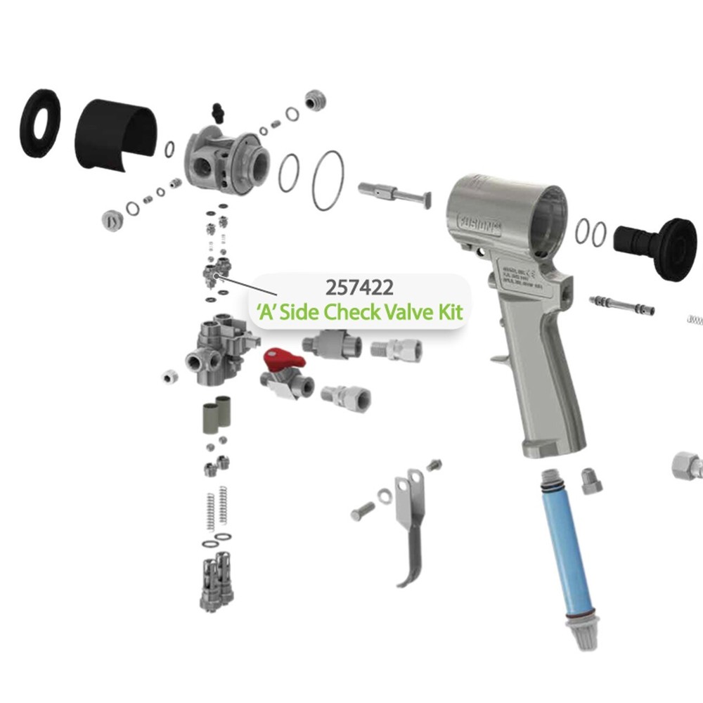 Fusion CS A-Side Check Valve Kit   (257422)