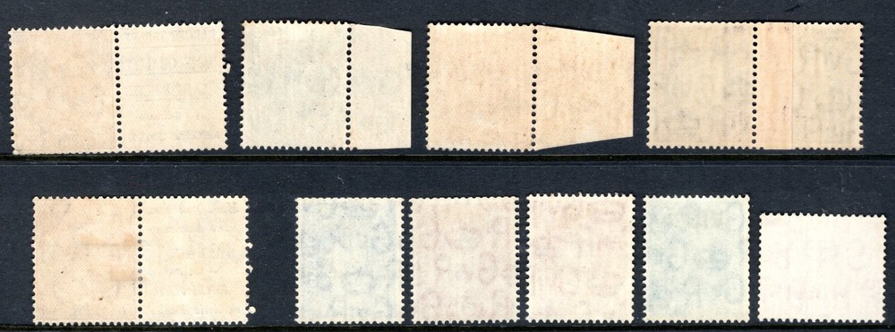 GB small selection GV GVI