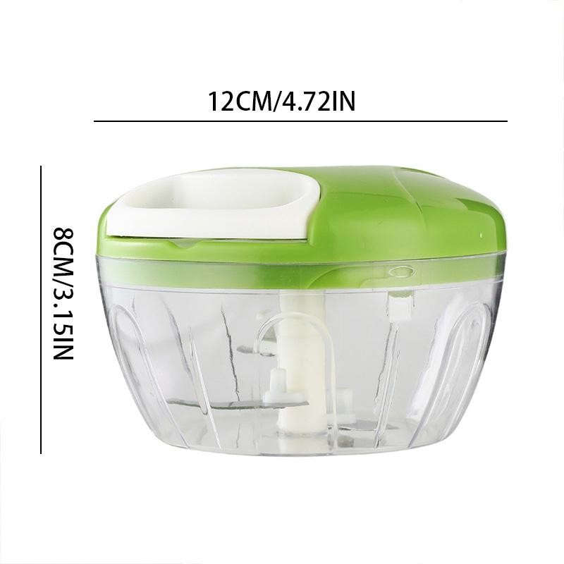 Manual Pull String Chopper, Mince Garlic & Ginger Fast. Easy Clean,No Power Need