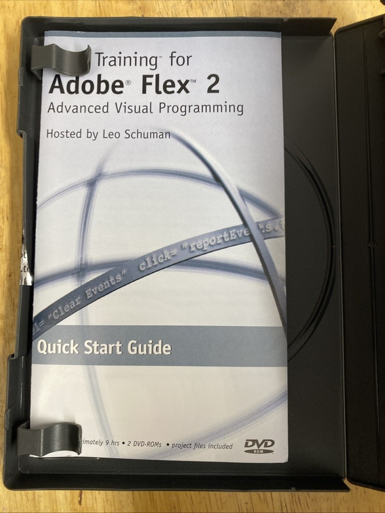 Total Training For Adobe Flex 2 Advanced Visual Programming 2-DVD Set