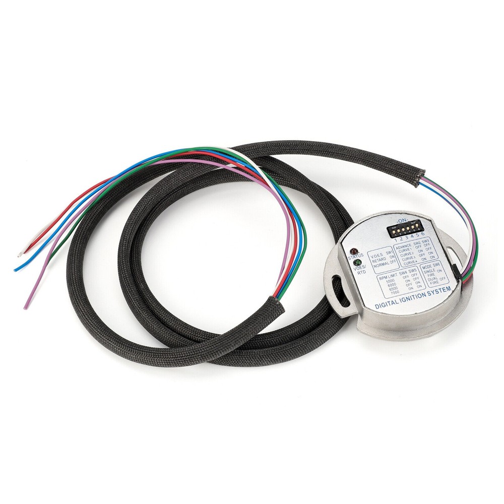 Single Fire Motorcycle Programmable Ignition Module 53-644 for Harley Dyna🆕