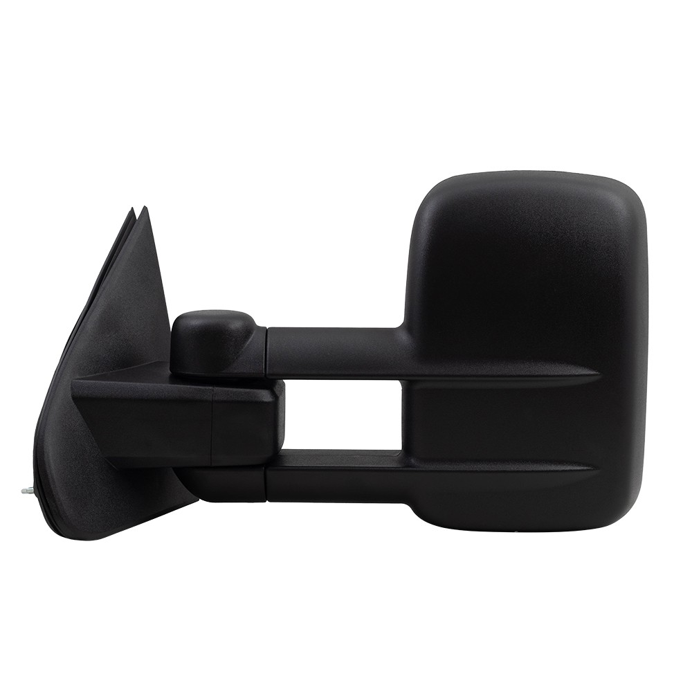 Fits 2014-2018 Silverado 1500 Manual Tow Mirror Extendable Manual Fold Left
