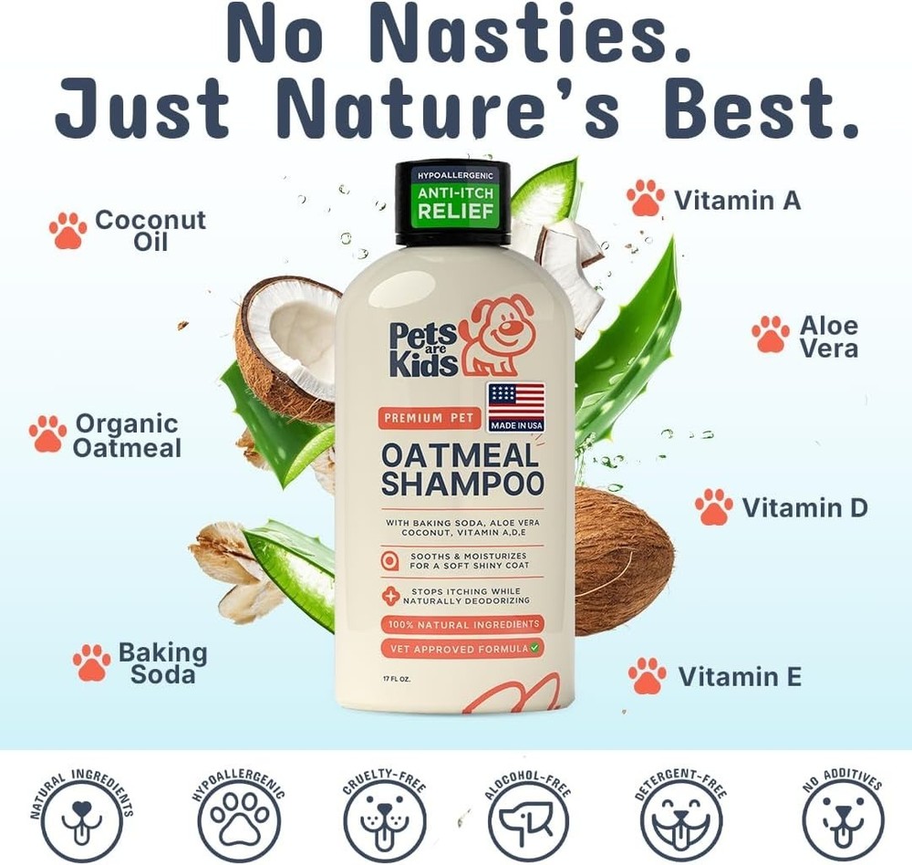 Moisturizing Cat Shampoo - Baking Soda