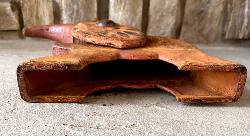 CAST IRON 1930's VINDEX ELEPHANT NUTCRACKER -ORIGINAL PAINT