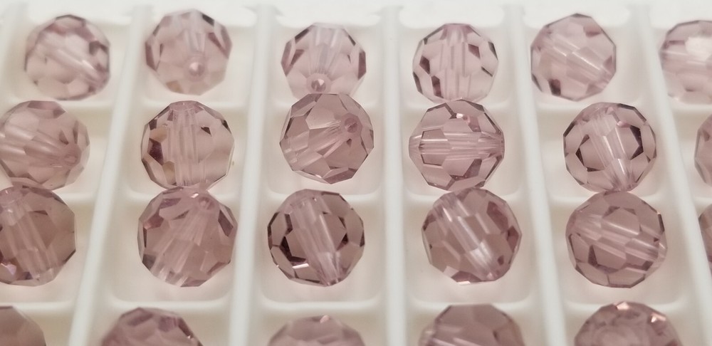5000 Swarovski® Light Amethyst round beads     6mm   36 pieces/pack