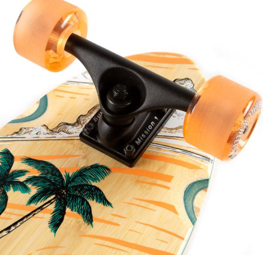 Sector 9 Bamboo Series Complete Stranded Strand Skateboard Skull 34 inch