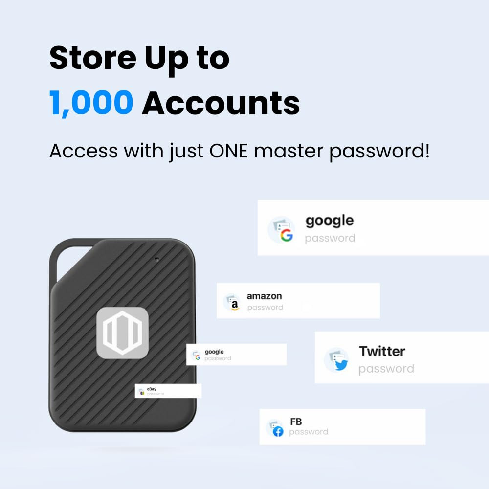 Offline Password Keeper, Manage Your Passwords - Secure Bluetooth Drive with ...