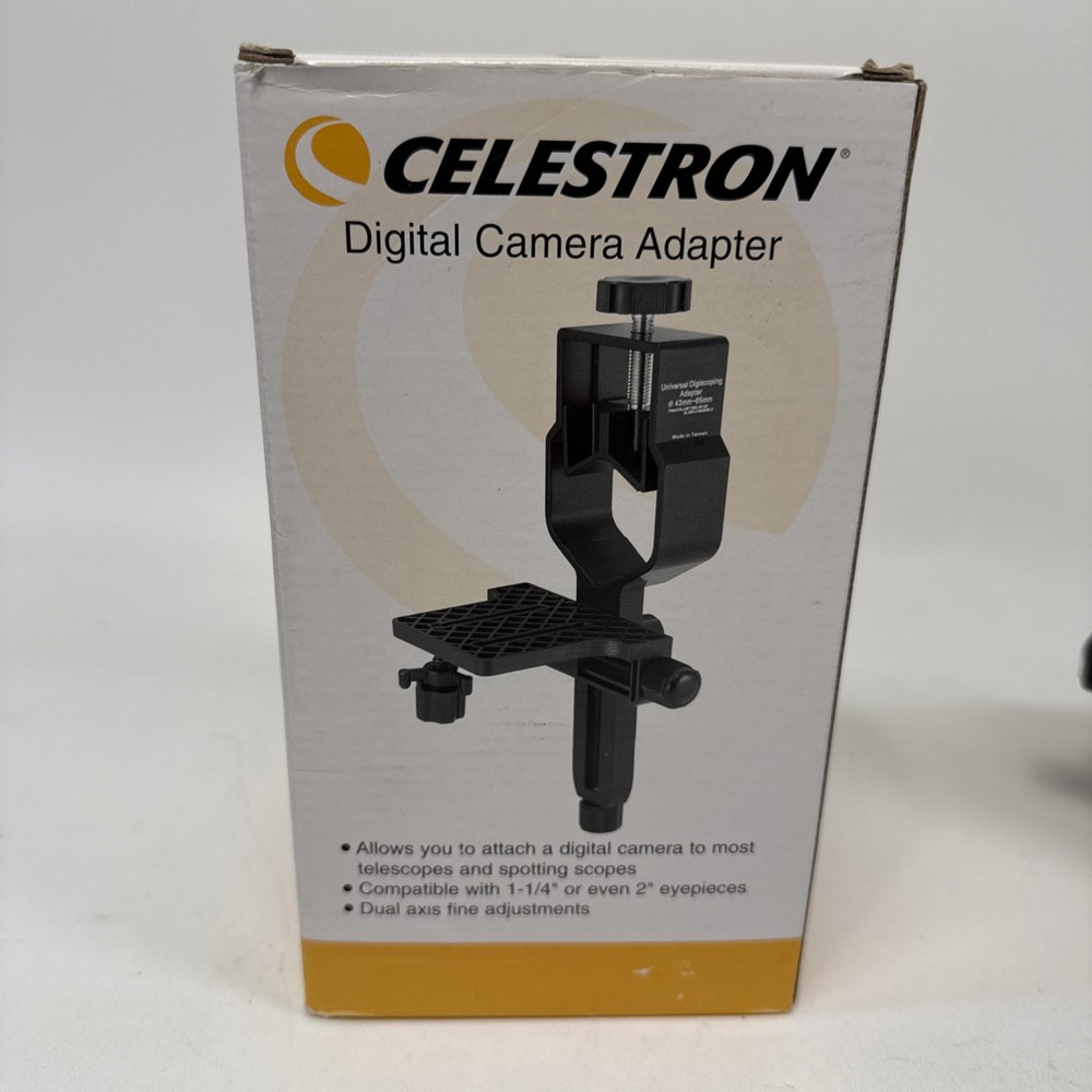 Celestron 93626 Universal Digital Camera Adapter, Attach To Telescopes