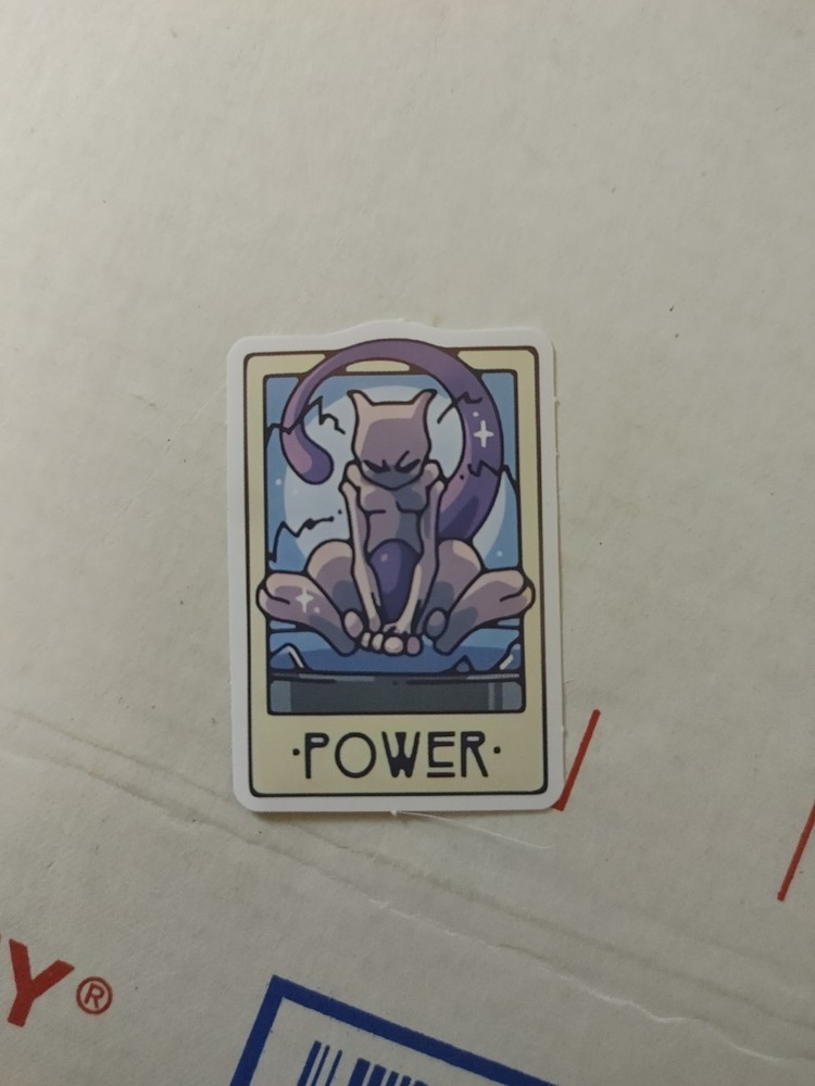 Pokemon Tarot Decal Sticker