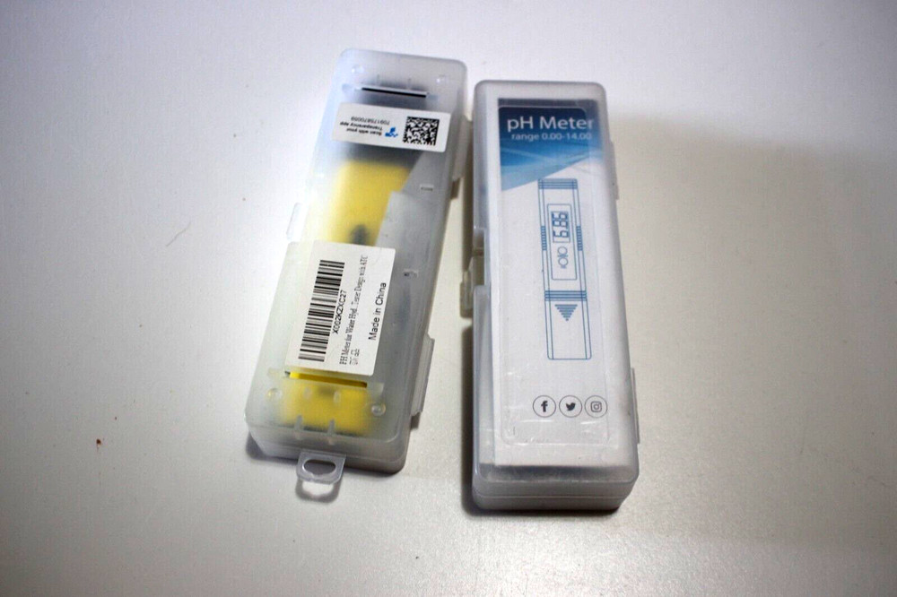 2-PACK pH METER RANGE 0.00-14.00 WATER TESTER WITH ATC