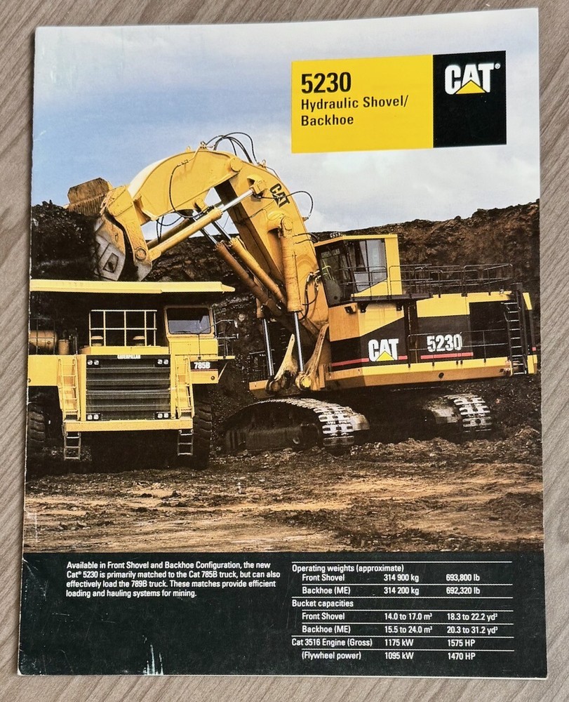CATERPILLAR BROCHURE 740 Articulated Trucks