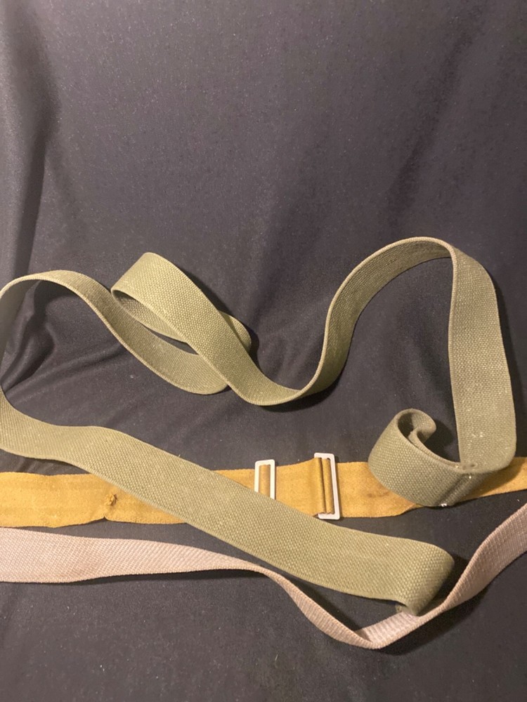 3 Army Belts / Strap East German USA Strap British