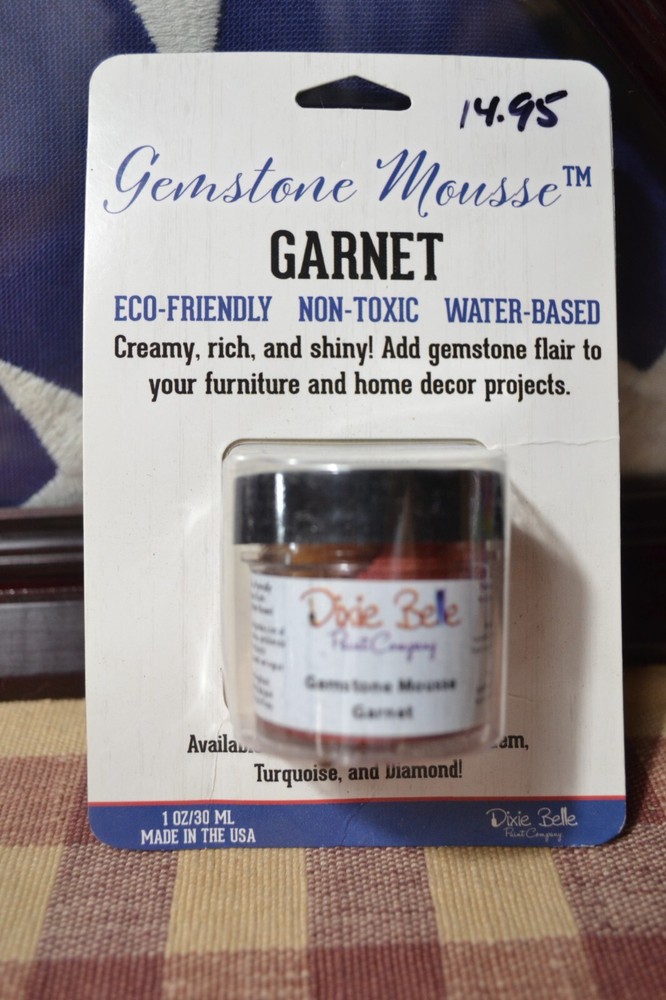 Dixie Belle Gemstone Mousse GARNET 1oz new