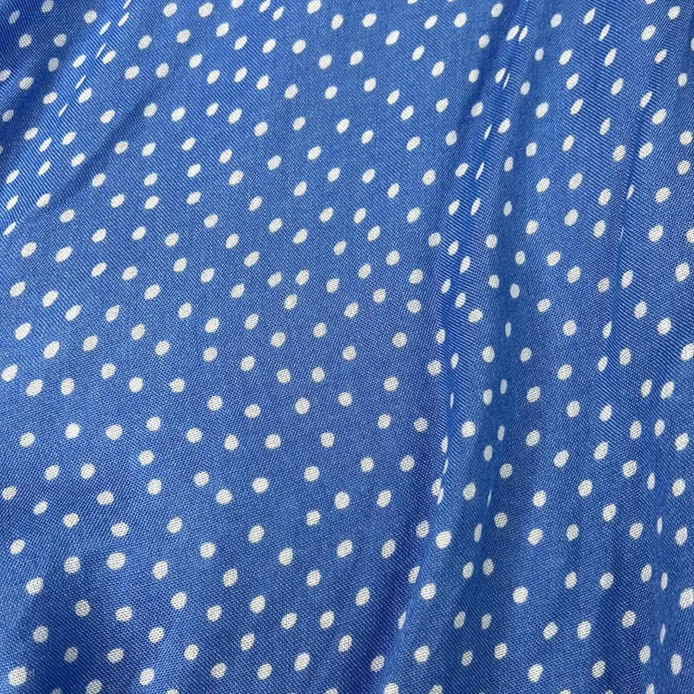 Loft blue polka dot kimono Blue and White One Size