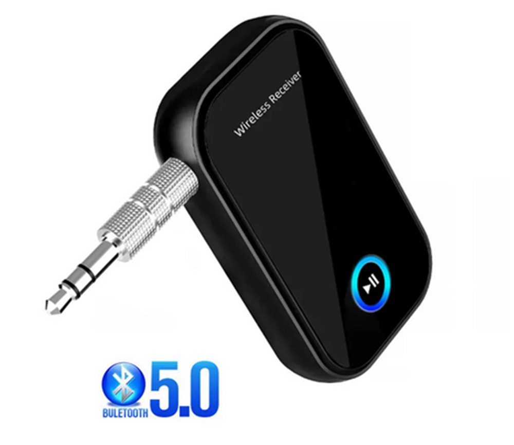 Bluetooth Transmitter Receiver Wireless Adapter 3.5mm Aux For Car Stereo Speaker