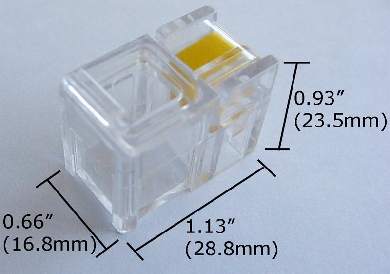 SMD resistor capacitor component storage box case 40pcs