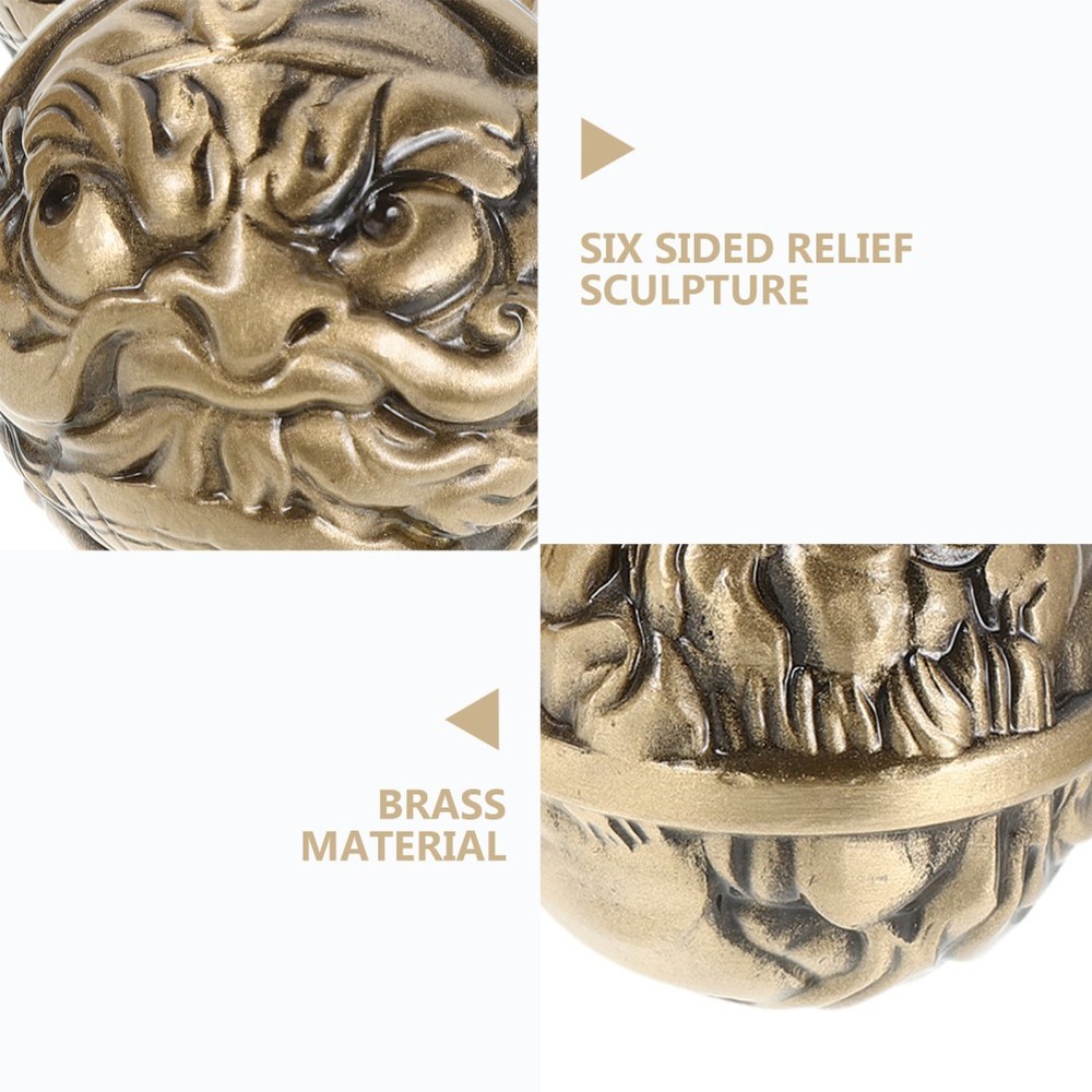 Hand Strengthening Ball Small Exercise Balls Chinese Baoding Copper Sensory