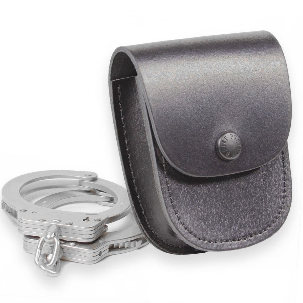 Protec Real Leather Chain Handcuff Case