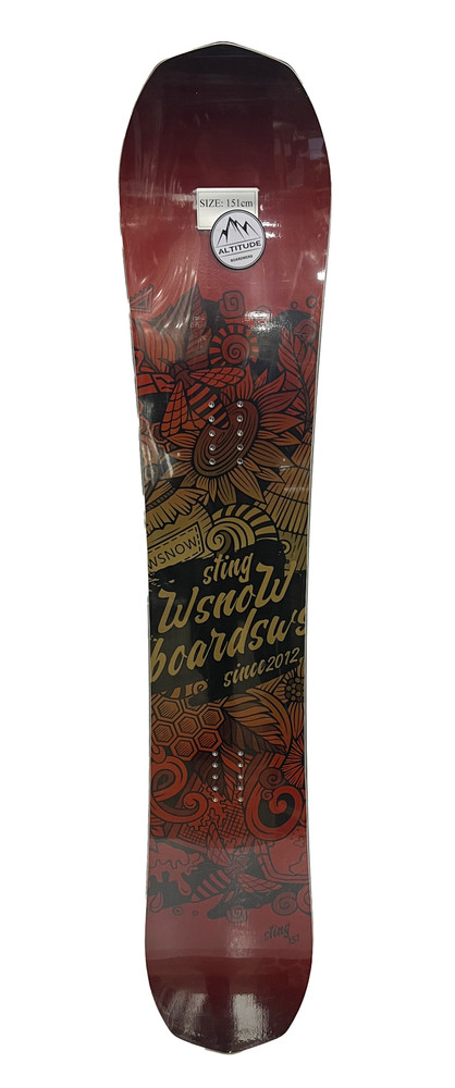 WSNOW "STING" SNOWBOARD - 151CM/59" LONG