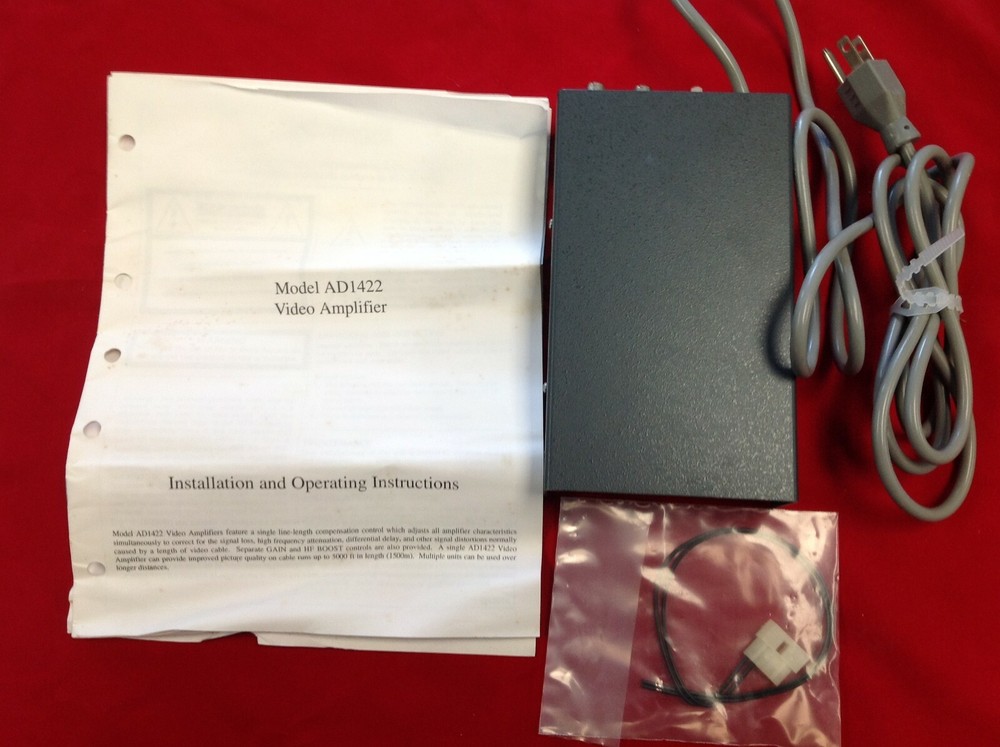 American Dynamics AD1422 Video Amp with Line Compensation