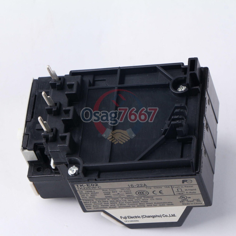 ONE New FUJI Thermal Overload Relay TK-E02 16-22A
