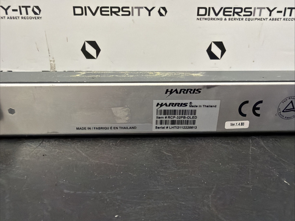Harris RCP-32PB-OLED Router Control Panel