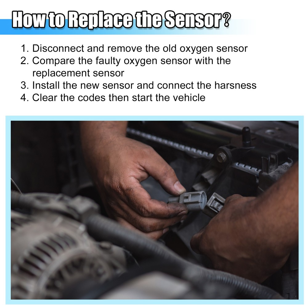 Pack (4) Upstream or Downstream Car Oxygen Sensor for Ford Expedition 2003-2004