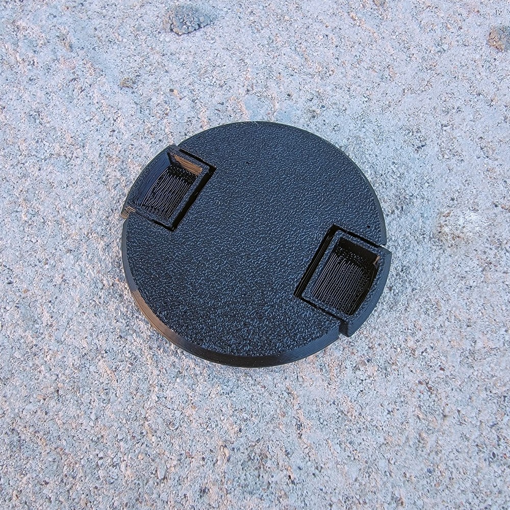 Universal Replacement Lens Cap 52mm | Snap-On Camera Lens Protector